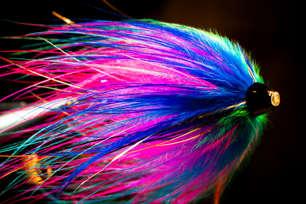 Instructional fly tying session