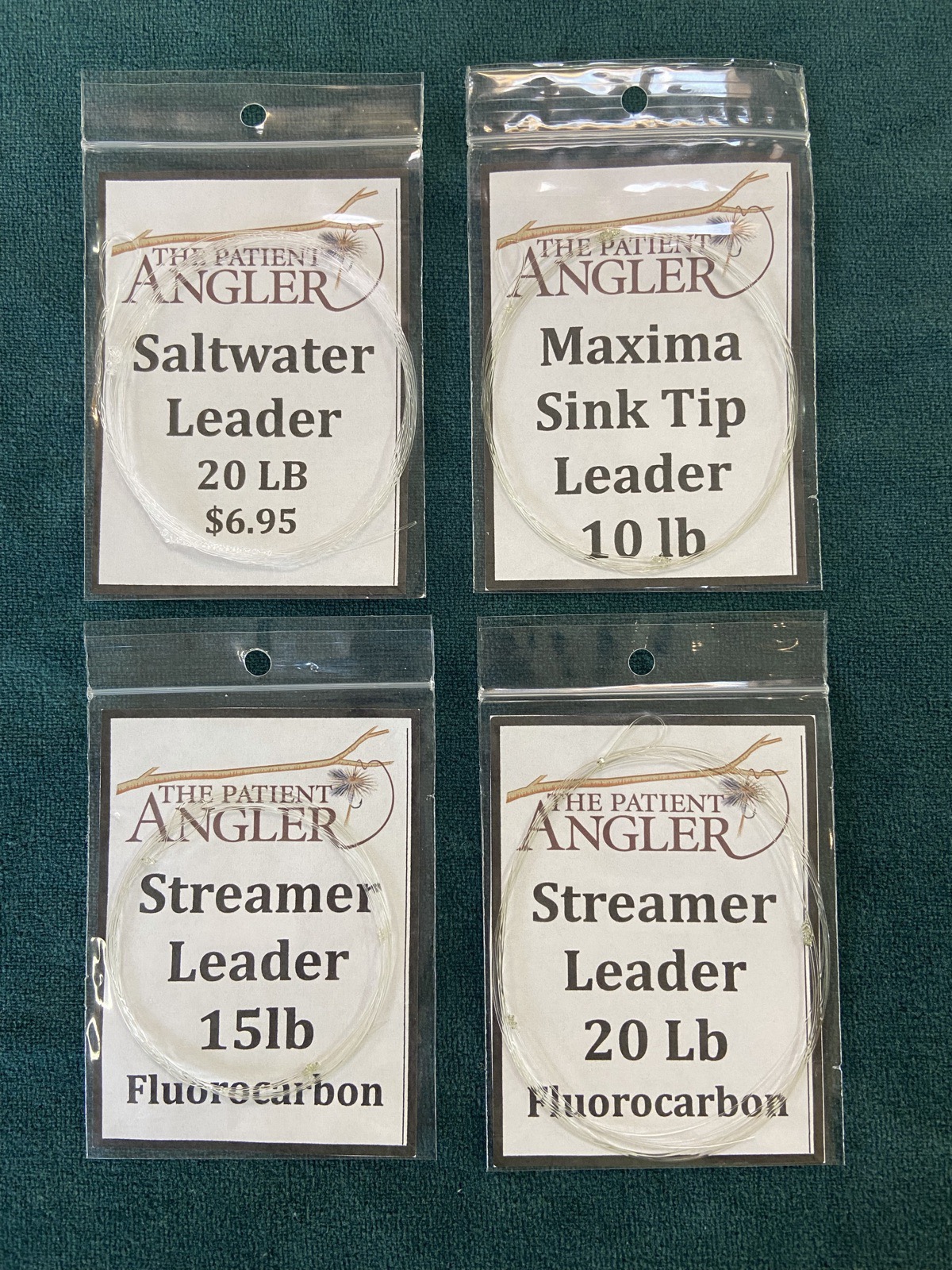 Custom Hand-Tied Leaders at The Patient Angler: Saltwater, Streamer & Sink-Tip